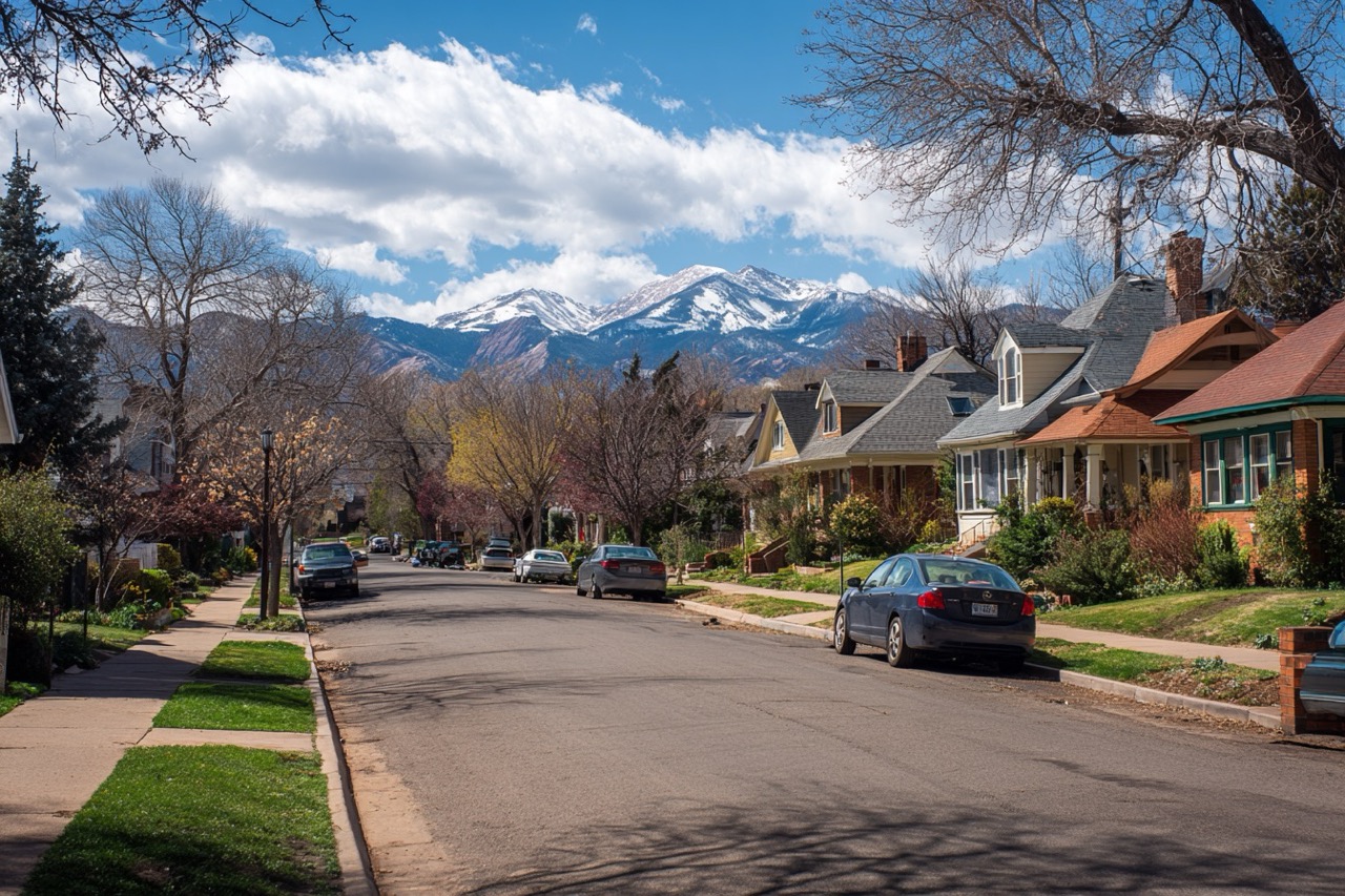 Selling inherited property Denver CO residential neighborhood view